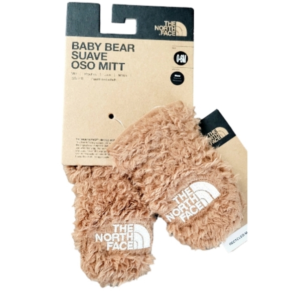 THE North Face Baby Bear Suave OSO Mitt NWT Size 0-6 Months - Picture 1 of 3